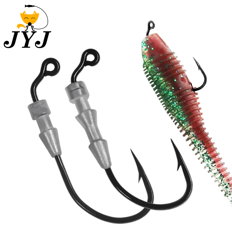 Fishing Hook Assortment - خطاف صيد سمك WODJYJ، 10 قطع،