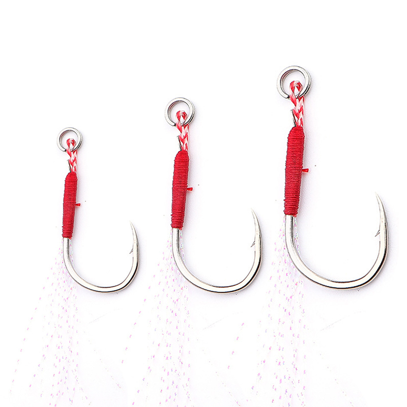Fishing Hook Barbless - 20 قطعة/الحقيبة الصيد يلقي الرقص مساعدة