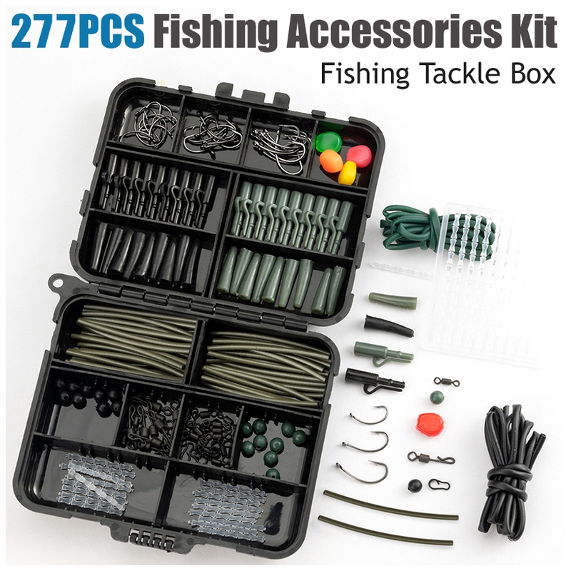 مجموعة خطافات طُعم دوارة مقاوم - مراجعة Fishing Hook Assortment وسعره